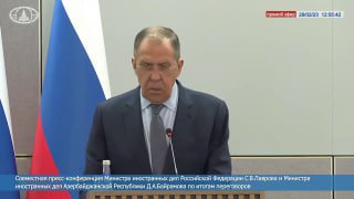 Напомним заявление главы МИД РФ Лаврова о режиме функционирования Лачинского кор…